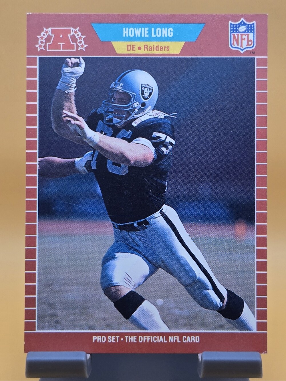 Howie Long Los Angeles Raiders - NFL Trading Card